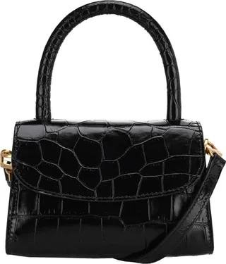 By Far Embossed Mini Shoulder Bag