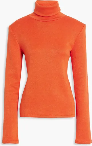 Knitted turtleneck sweater