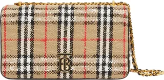 Medium Lola Check Crossbody Bag