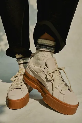 Mayze Suede Sneakers by Puma at Free People