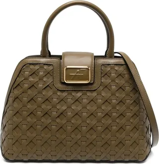 Albi 33 sheepskin tote bag