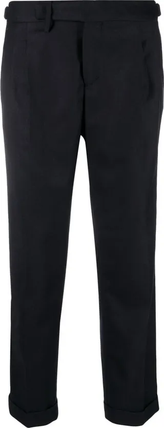 Cropped Tailored Trousers