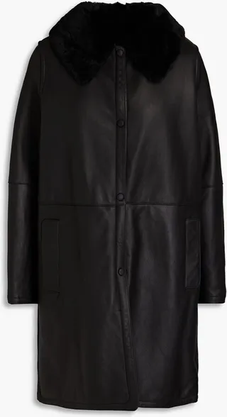Shearling coat