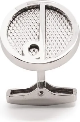 Embossed-Logo Cufflinks