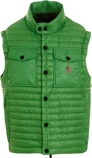 Moncler Grenoble Logo Patch Padded Vest