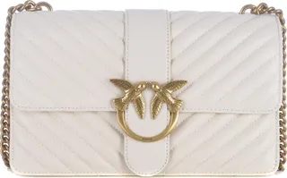 Bag Pinko love One Classic In Chevron Motif Nappa Leather