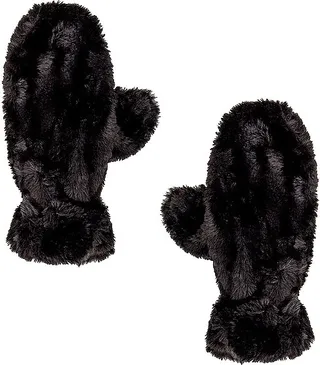 Coco Faux Fur Mittens