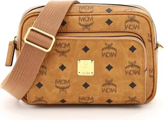 MCM Klassik Visetos Small Crossbody Bag
