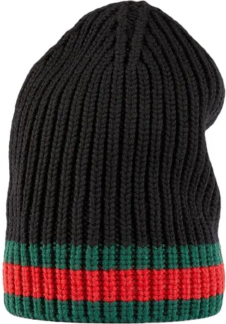 Web detail beanie