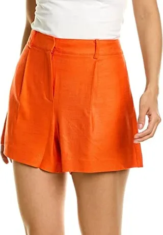 Trina Turk Women's Ocotillo Short Loose Fit Solid Color