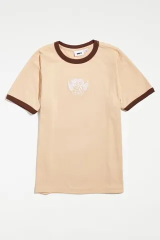 OBEY Angels Ringer Tee
