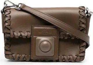 mini Crown Me leather bag