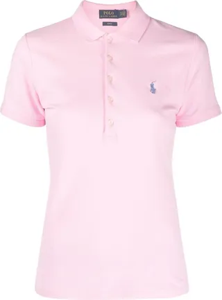 POLO RALPH LAUREN- Cotton Polo Shirt With Logo