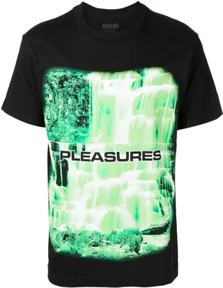 graphic-logo print T-shirt