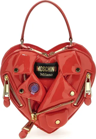 Removable 'biker Heart' Crossbody Bag