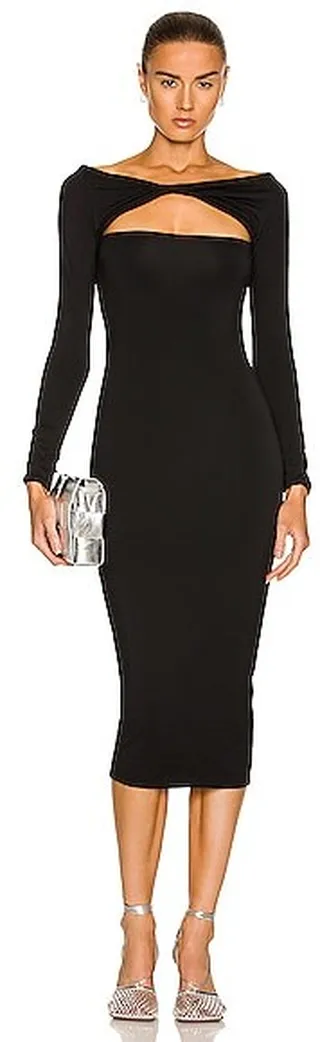 SER.O.YA Irene Dress in Black