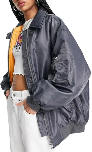 Rory Collared Bomber Jacket
