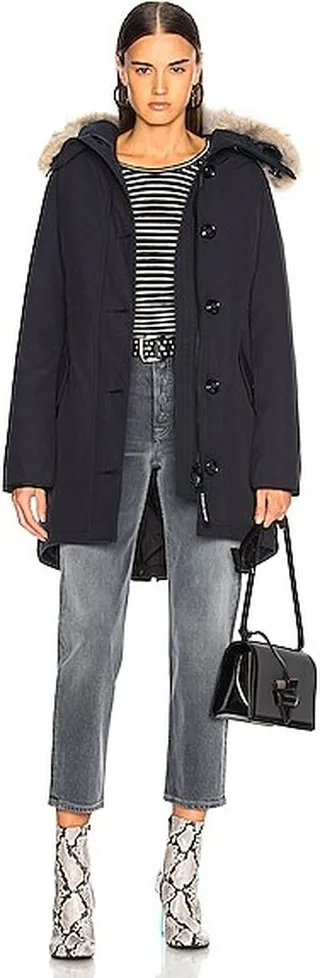 Canada Goose Rossclair Parka in Blue