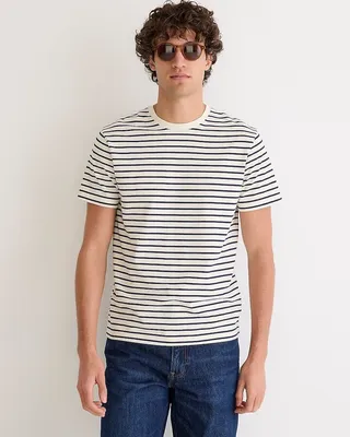 Cotton T-shirt in stripe