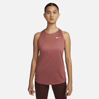 Nike Women's Dri-FIT Training Tank Top in Red