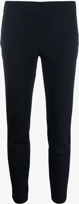 Side-Zip Slim-Fit Trousers