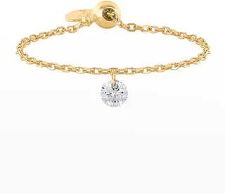 Danae Single Diamond Chain Ring