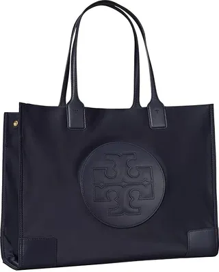 Tory Burch Ella Tote (Tory Navy) Tote Handbags