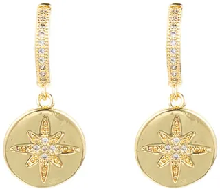North Star Drop Earrings