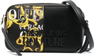 Baroque-Pattern Print Crossbody Bag