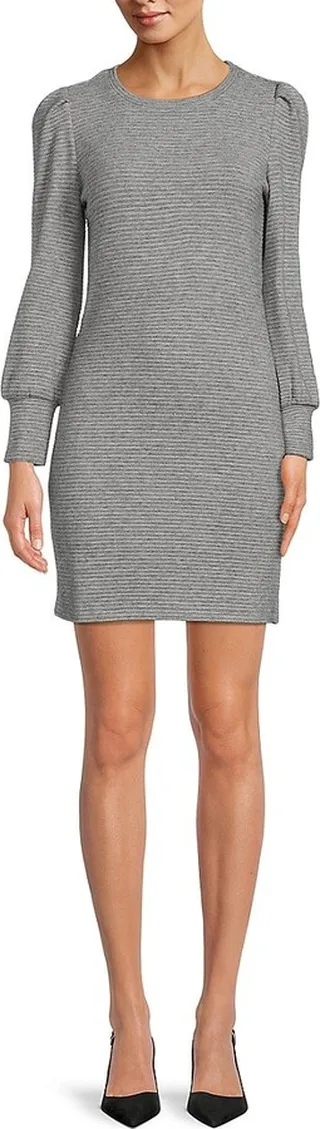 Knit The Scene Mini Dress