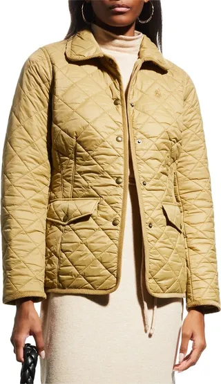 Quilted Water-Repellant Jacket