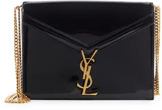 Cassandra Patent Leather Envelope Bag