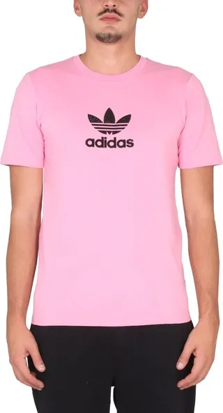 Adidas Originals Logo-Printed Crewneck T-Shirt