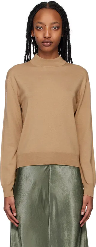 Vince Tan Seamless Turtleneck