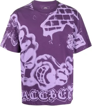 graphic-print T-shirt