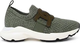 Tod's Logo Plaque Slip-On Sneakers