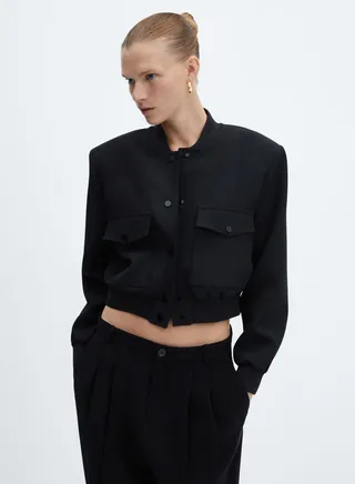 Button Detail Jacket