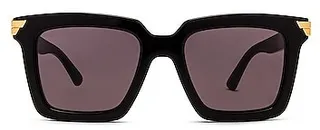 Bottega Veneta Original 05 Oversize Sunglasses in Black