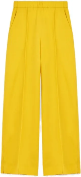 Jil Sander Elasticated Waist Cropped Trousers