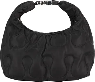 Topshop Gigi Quilted Bag In Black Handbag Black