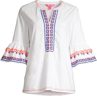 Rissa Printed Cotton Tunic
