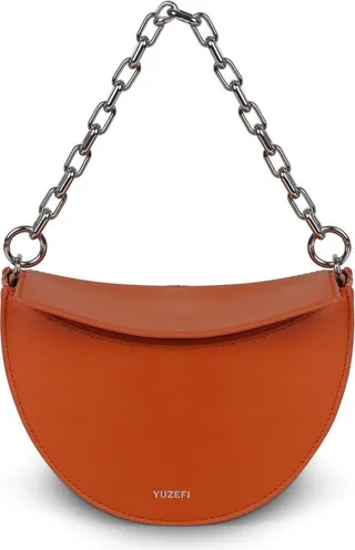 Yuzefi Logo Printed Shoulder Bag