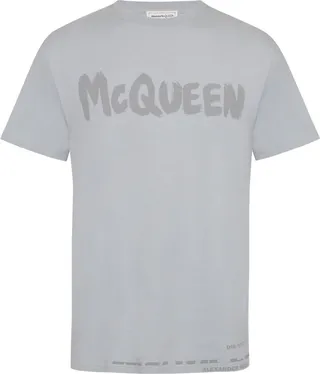 logo-print cotton T-shirt