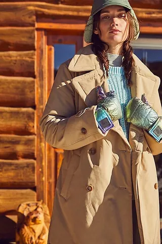 City Slicker Puffer Trench Jacket by We The Free at Free People