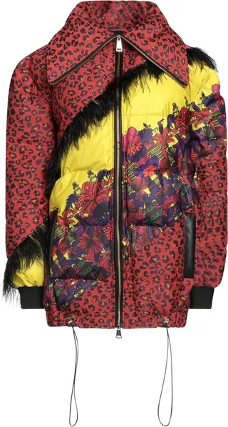 Down Jacket Brick Red
