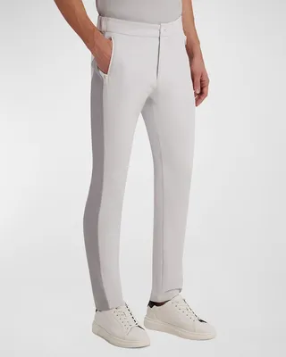 Men's Comfort Jogger Pants with Contrast Side