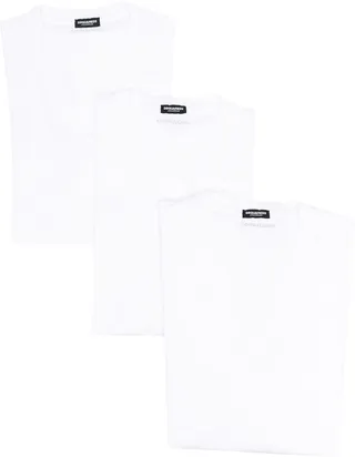 logo-detail V-neck T-shirt