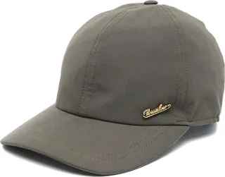 Embroidered-Logo Cap