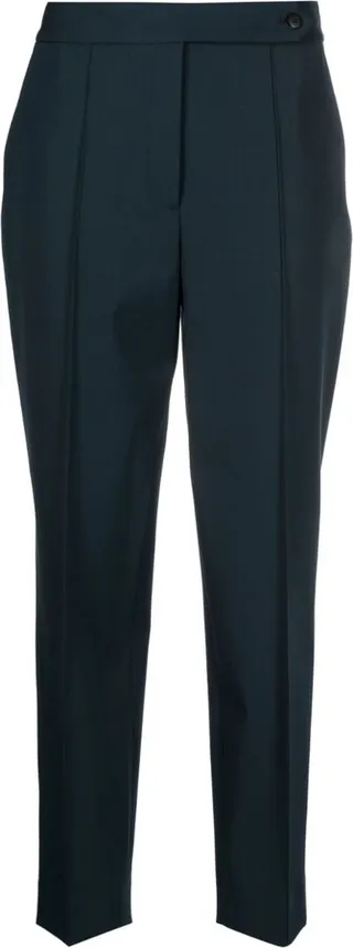 Cropped Tailored Trousers