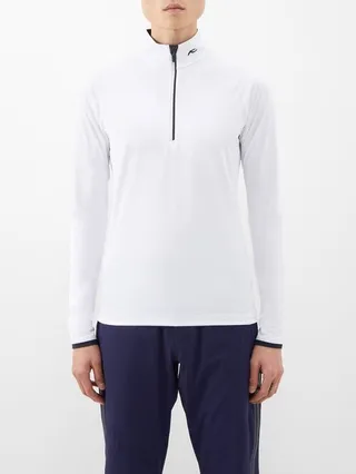 Feel Half-zip Mid-layer Jersey Top